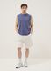 Blue Pure Cotton Vest_1