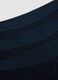 Pack of 3 blue midi boxer briefs in organic cotton_5