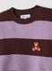 Multicolour striped viscose-blend jumper with teddy bear embroidery, regular fit_2