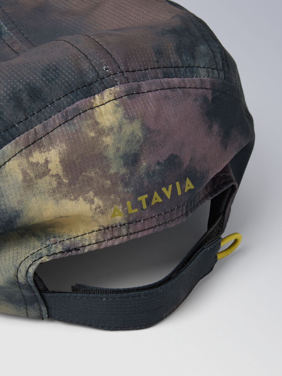 Tie dye effect running cap ALTAVIA WITH DEBORAH COMPAGNONI_1
