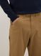 Slim fit brown stretch cotton chino trousers_3