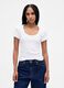 Stretch White T-shirt_0