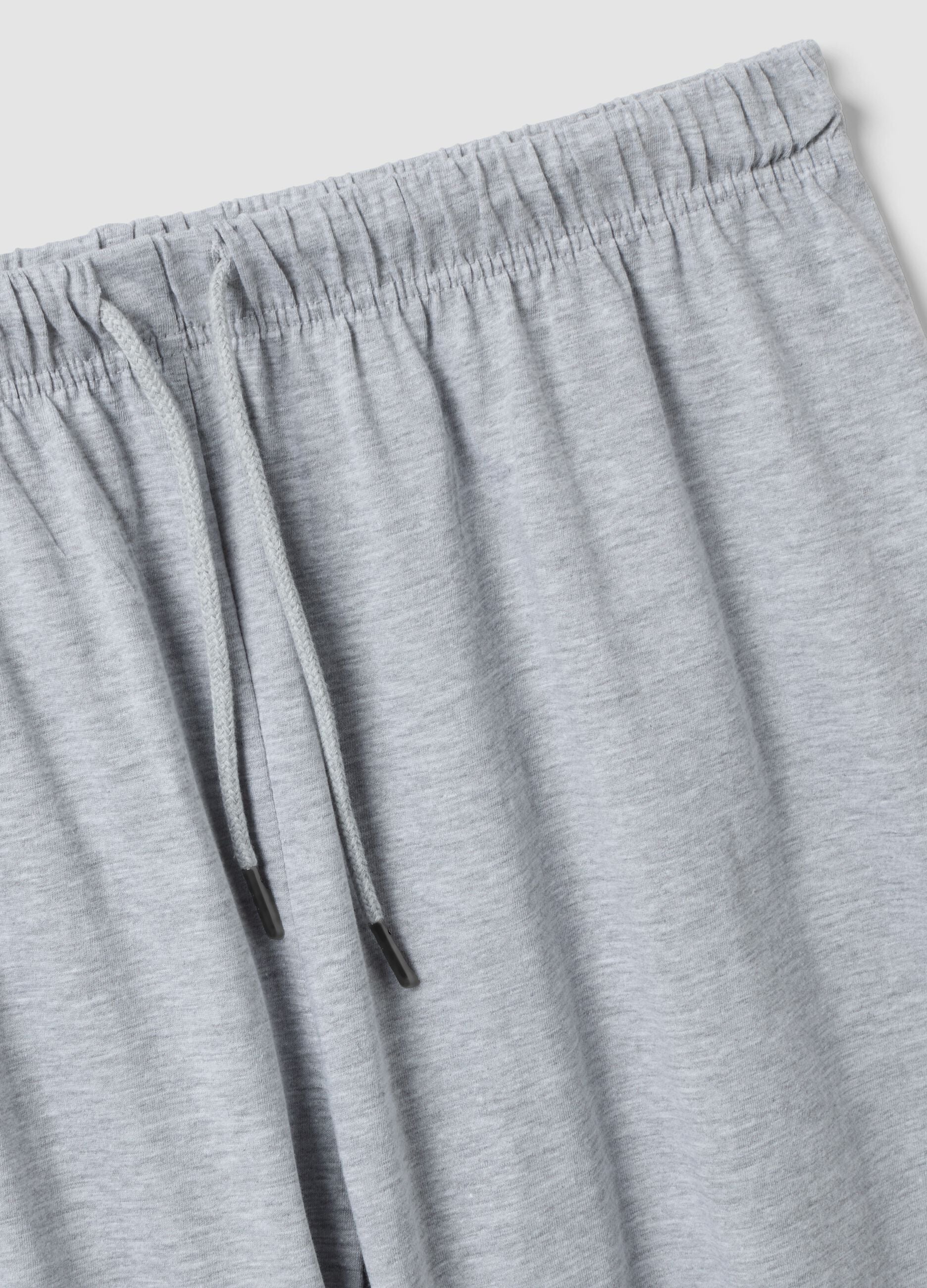2-pack of multicolour organic cotton pyjama shorts
