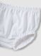 Pure white cotton baby girl set with embroidered flowers_3