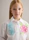 White pure cotton shirt with floral embroidery_2