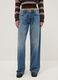 Blue pure cotton boyfriend fit jeans_1