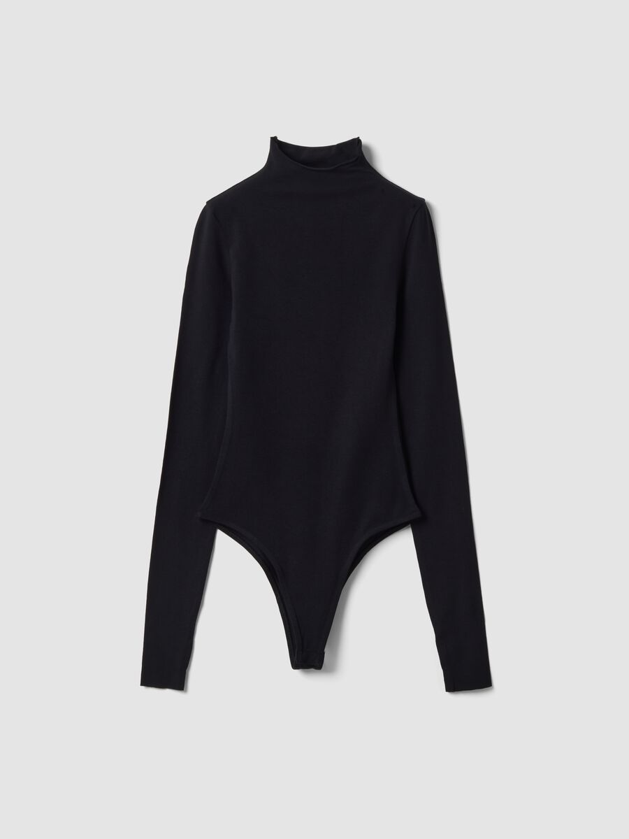 Mock-Neck Body Black_0