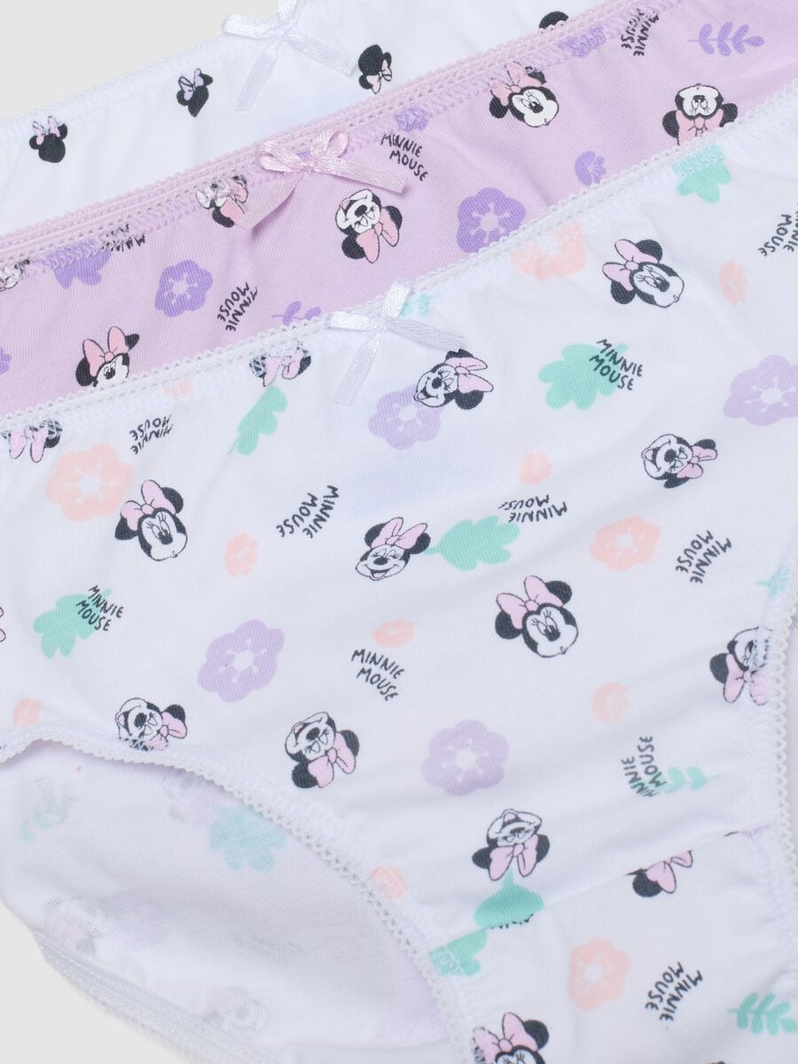 Multipack of multicolour pure cotton regular fit panties for girls_2