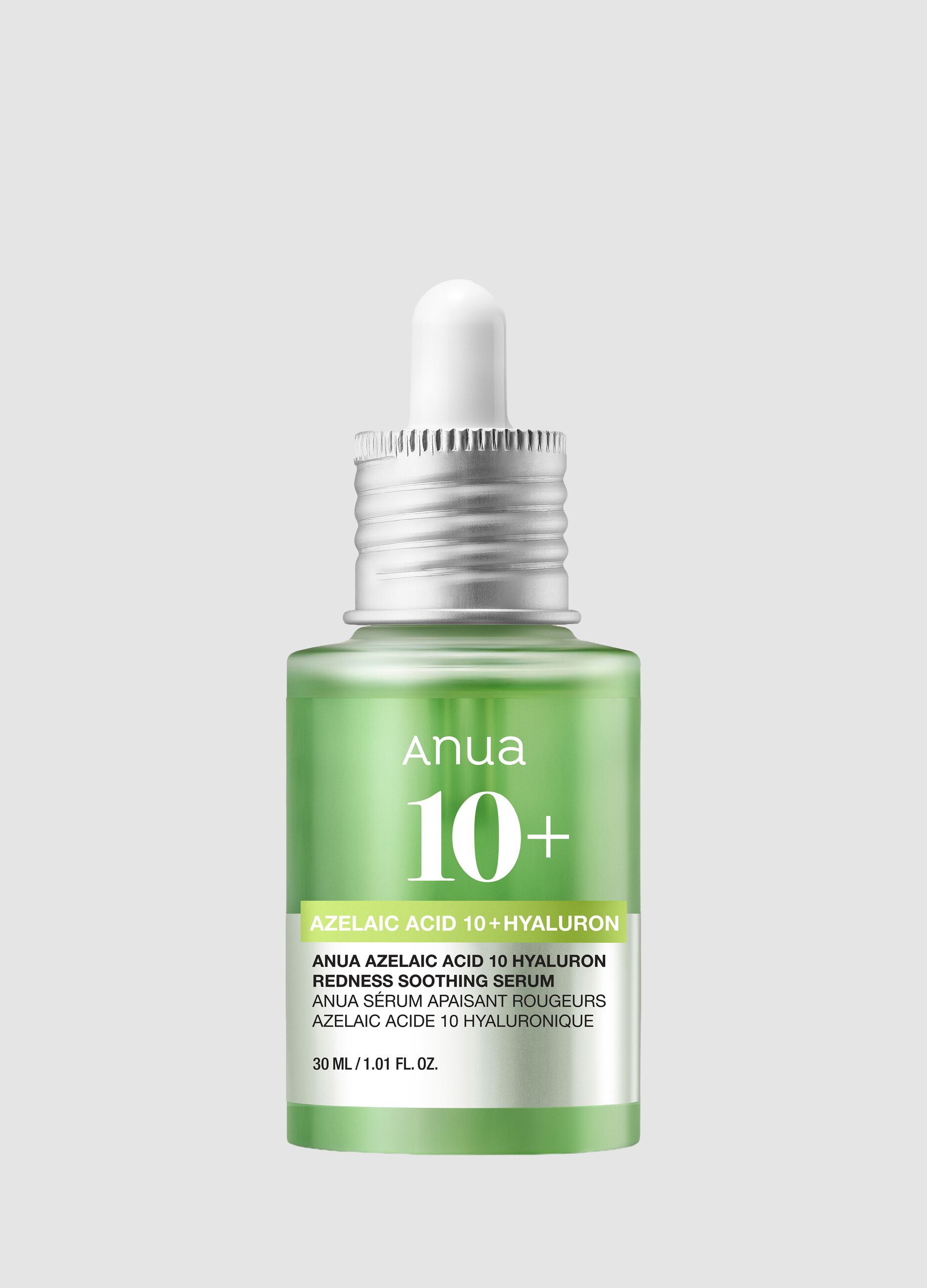 Azelaic Acid 10 + Hyaluron Redness-Soothing Serum 30 ml - Korean Skincare