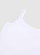 White stretch cotton girl's tank top twin pack regular fit_3