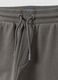 Grey pure organic cotton comfort-fit joggers for boys_2