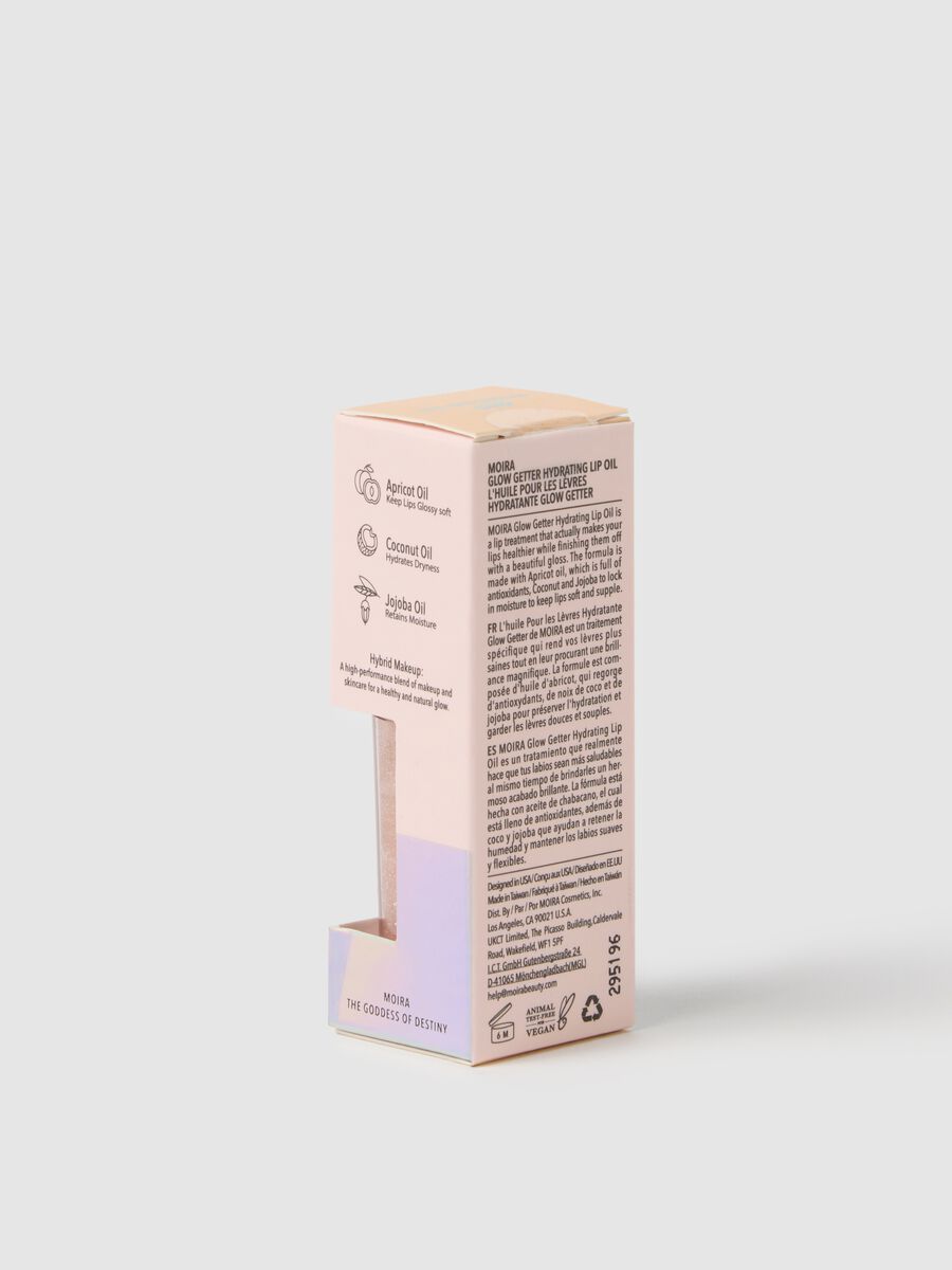 MOIRA GLOW GETTER HYDRATING OIL 003 CHAMPAGNE KISS LIP OIL - Korean makeup_2