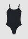 Black stretch-fabric swimsuit with thin straps_5
