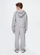 Grey boys' trousers in cotton blend_2