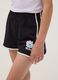 Black cotton-blend shorts with elasticated waist_2