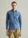 Western shirt in denim_1