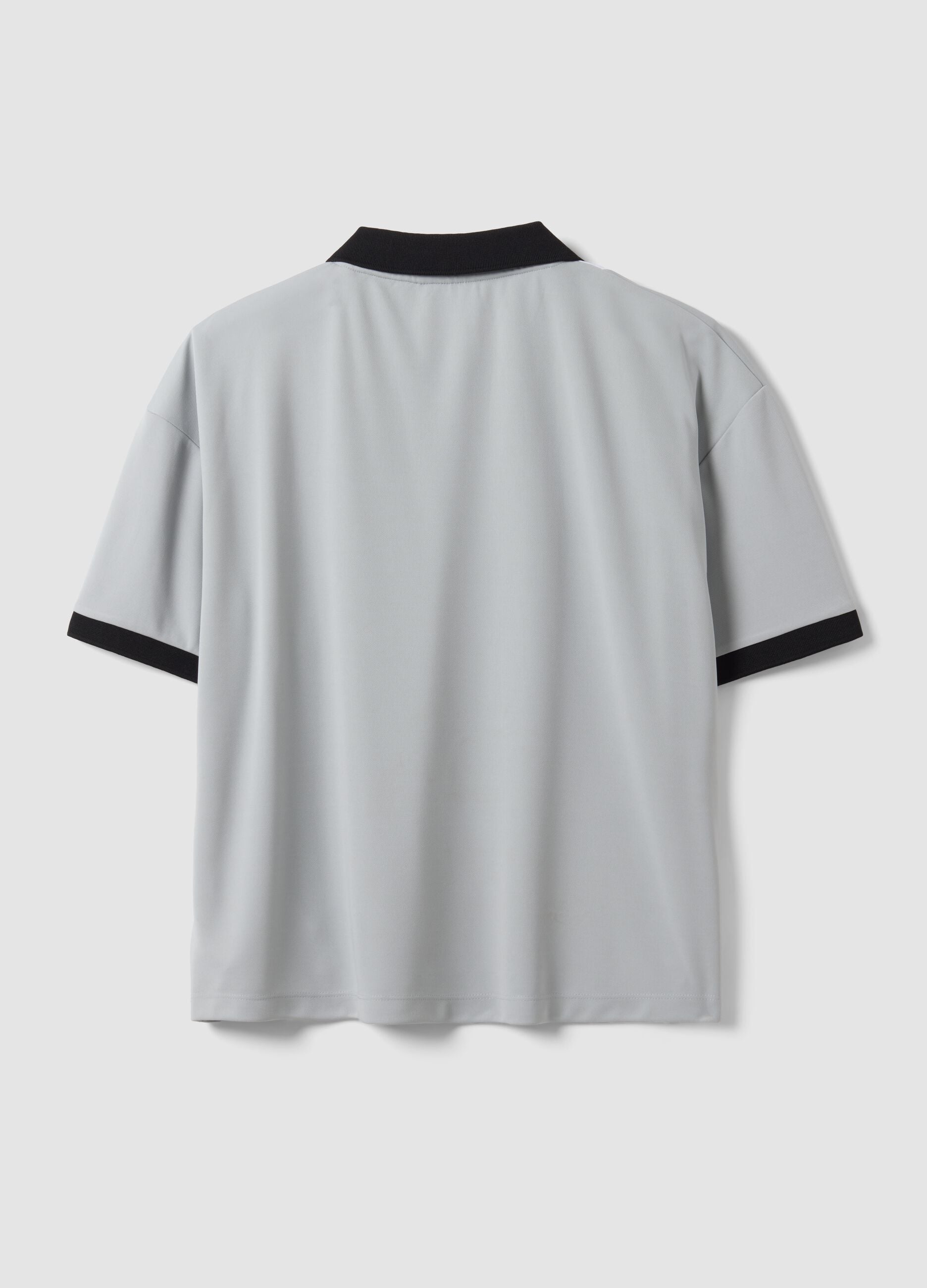 Grey PlayStation V-neck short-sleeve T-shirt