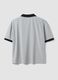 Grey PlayStation V-neck short-sleeve T-shirt_2
