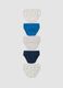 Pack of five multicoloured briefs in pure organic cotton with skate print_1