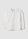 White organic stretch-cotton polo shirt_0