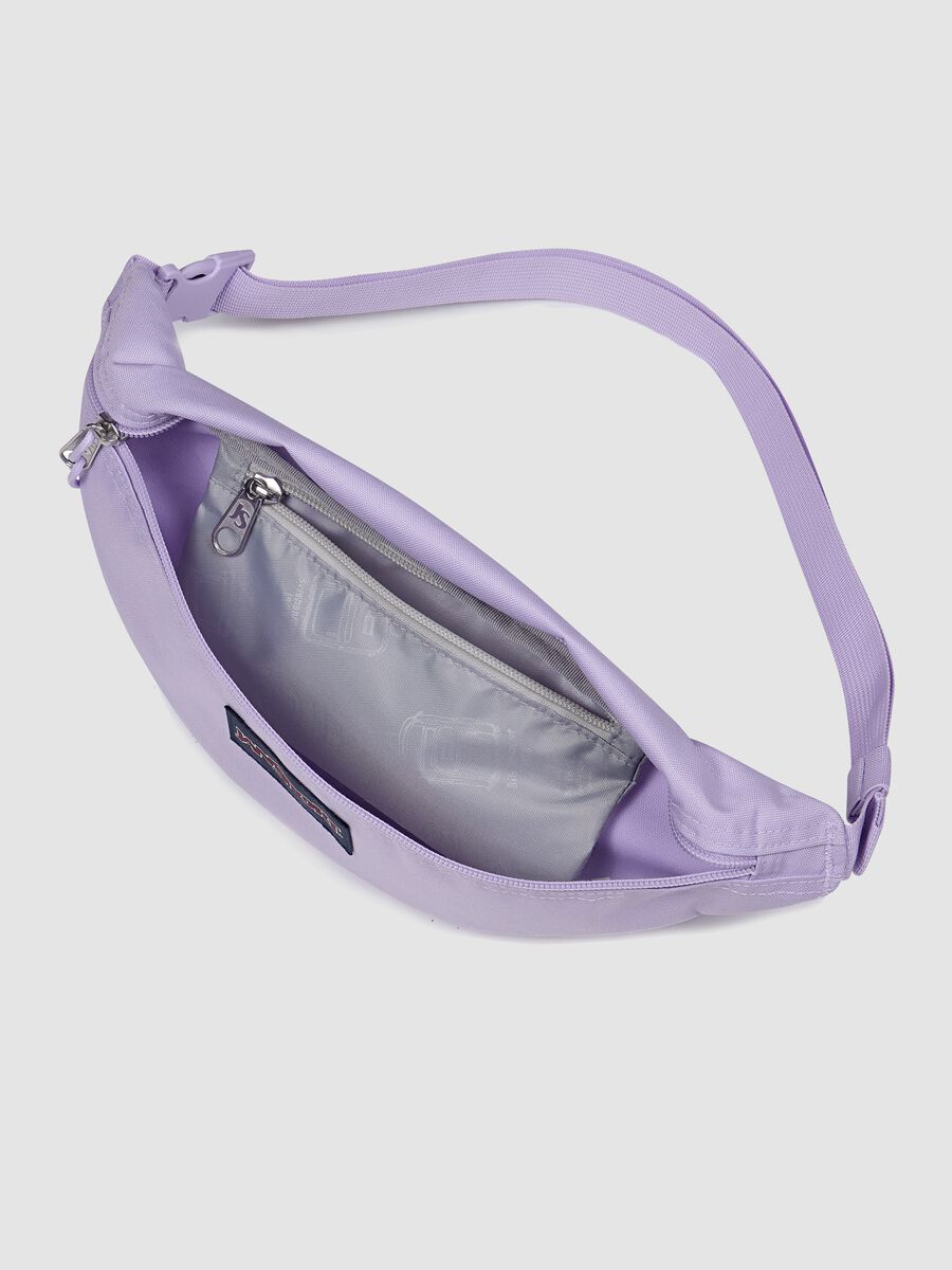 Purple bum bag with adjustable belt_2