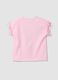 Pink pure cotton T-shirt with fringed sleeves and Toy Story print_2