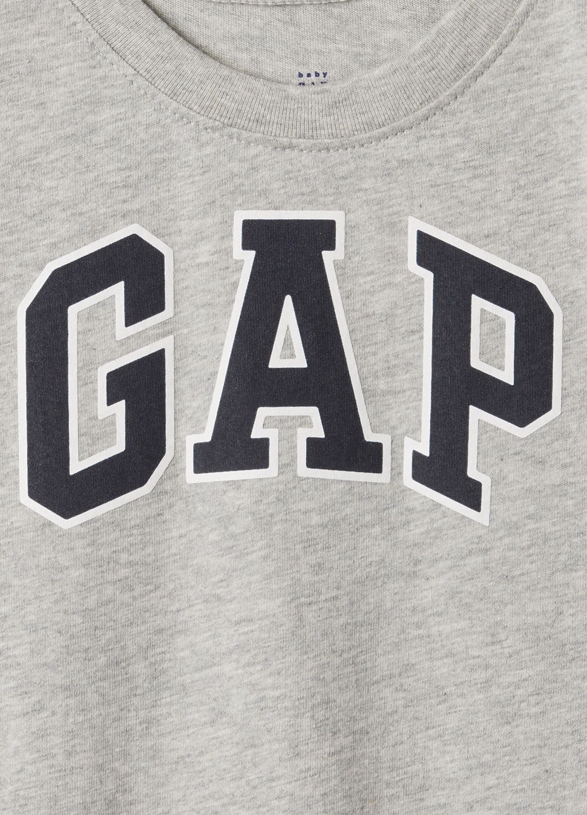 Grey T-shirt with GAP logo