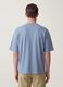 The Iconic Tee blue pure cotton short-sleeve T-shirt, relaxed fit_3
