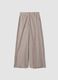 Pure cotton wide-leg chino trousers with multicolour stripes_4