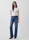 Jeans straight in cotone elasticizzato_4