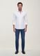 Slim fit dark-wash stretch cotton jeans_0