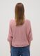 Pink viscose-blend knit top_3