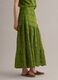 Green maxi skirt with elasticated waist_3