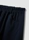 Blue stretch cotton trousers_5