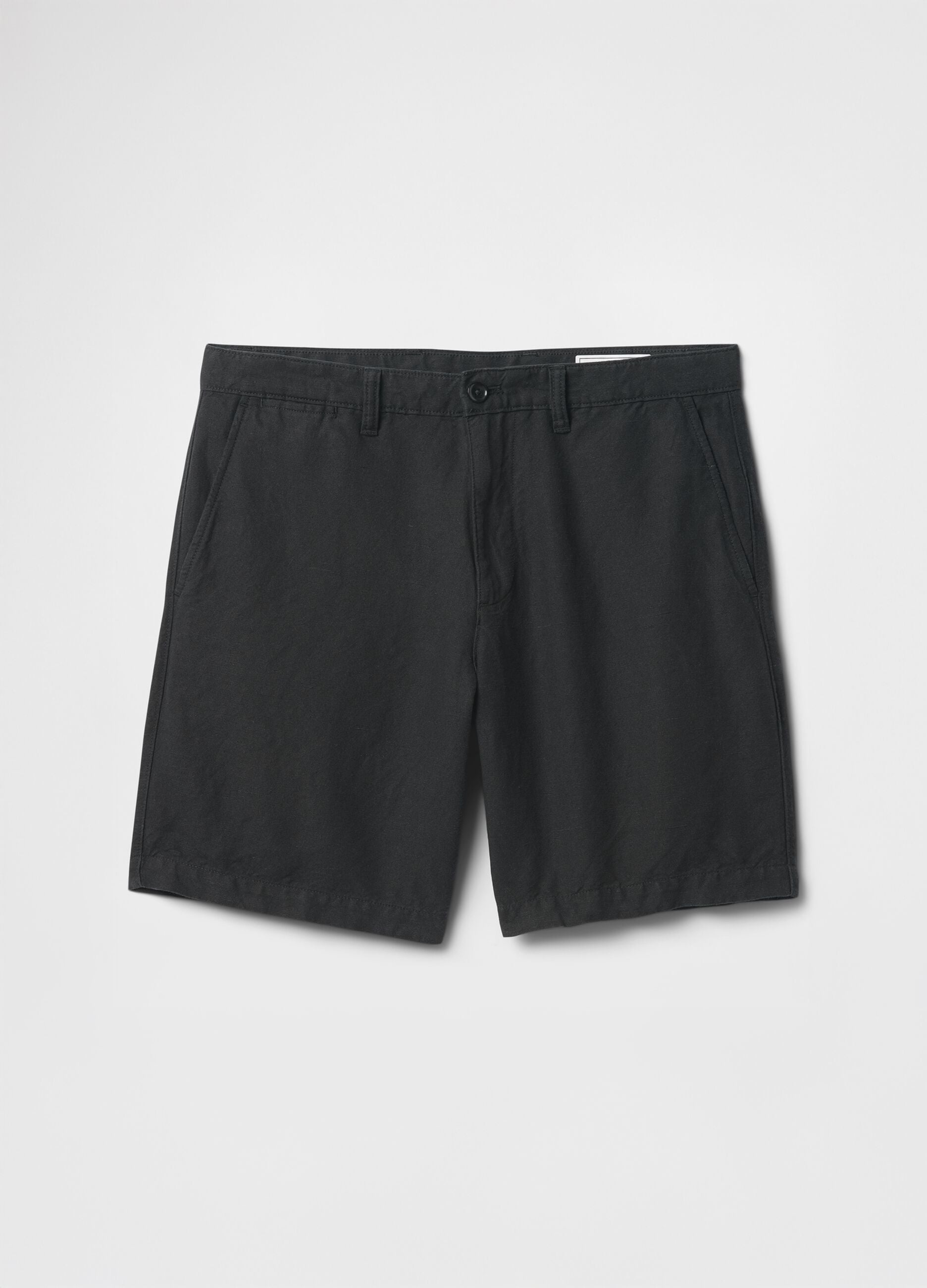 Gap Black Linen and Cotton Shorts