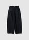 Regular fit pure cotton black skater jeans_4