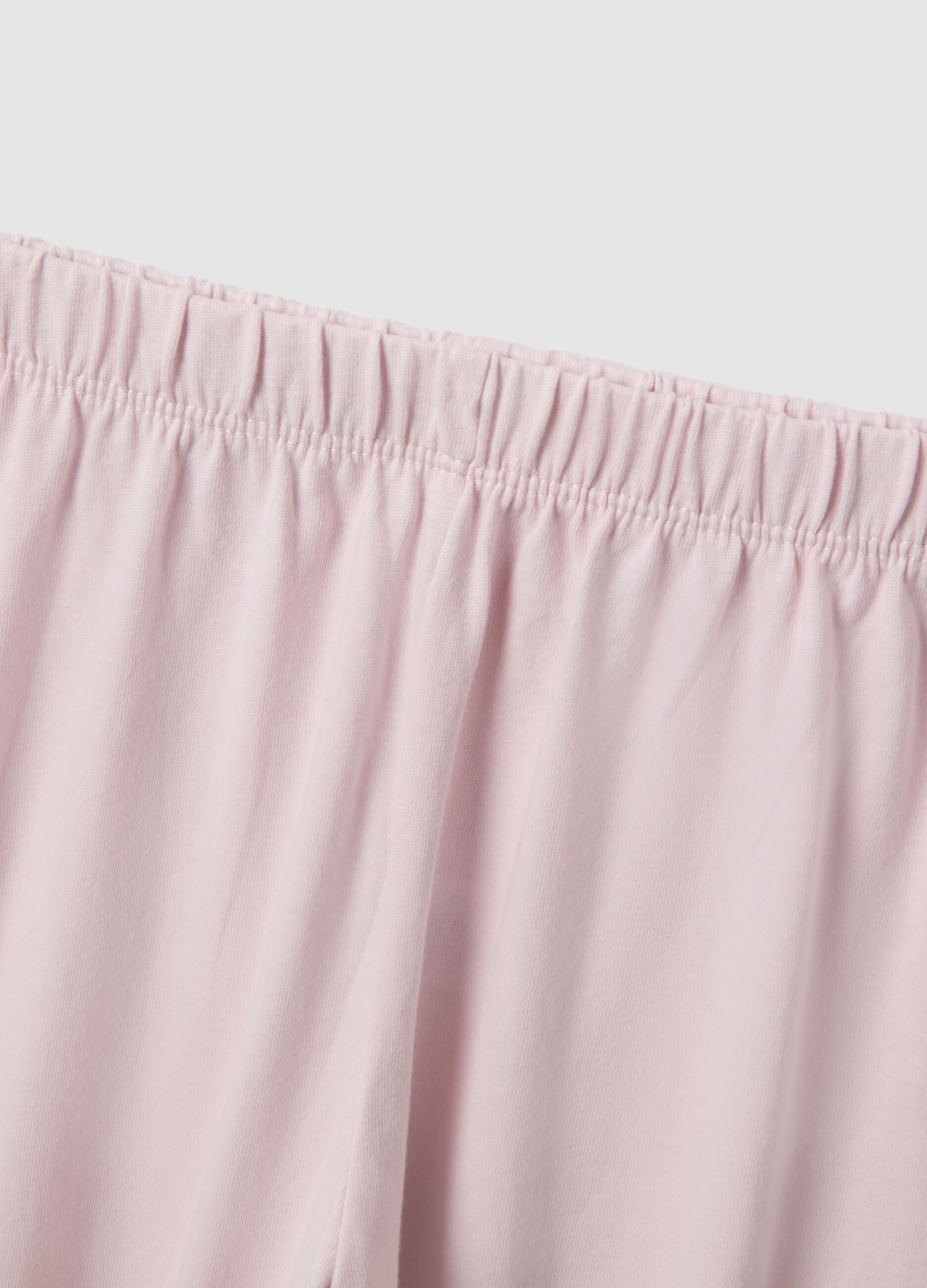 Multicolour regular fit pure cotton pyjamas for girls