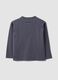 Grey pure cotton crew-neck Mario Kart print T-shirt_1