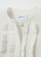 Cardigan with round neck and applications_2