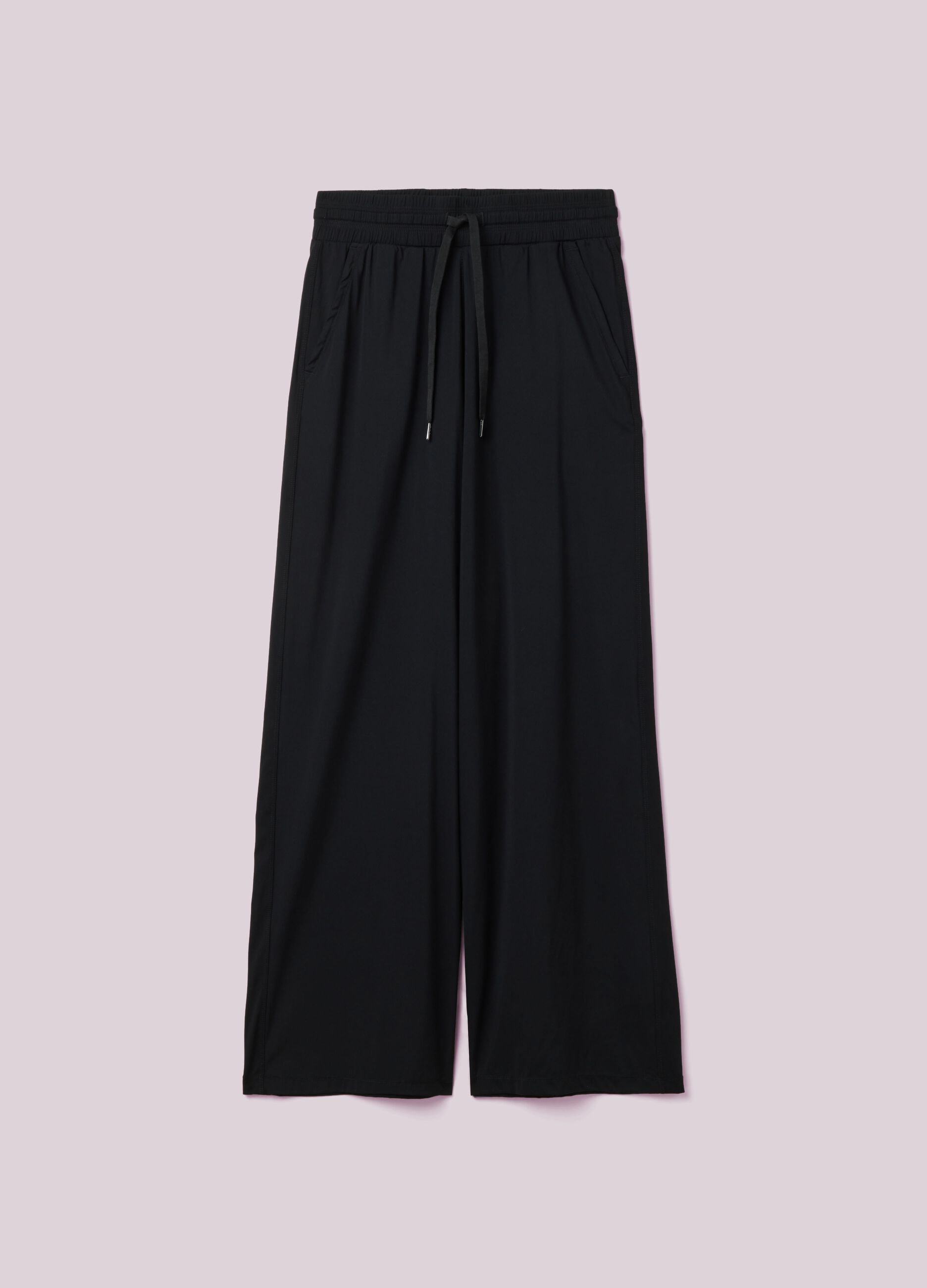 ALTAVIA STUDIO wide leg trousers with drawstring