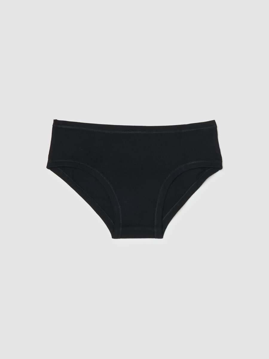 Black Baby Girl's Cotton Regular Fit Culotte_0