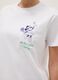 White pure cotton regular fit T-shirt with Minnie print_3