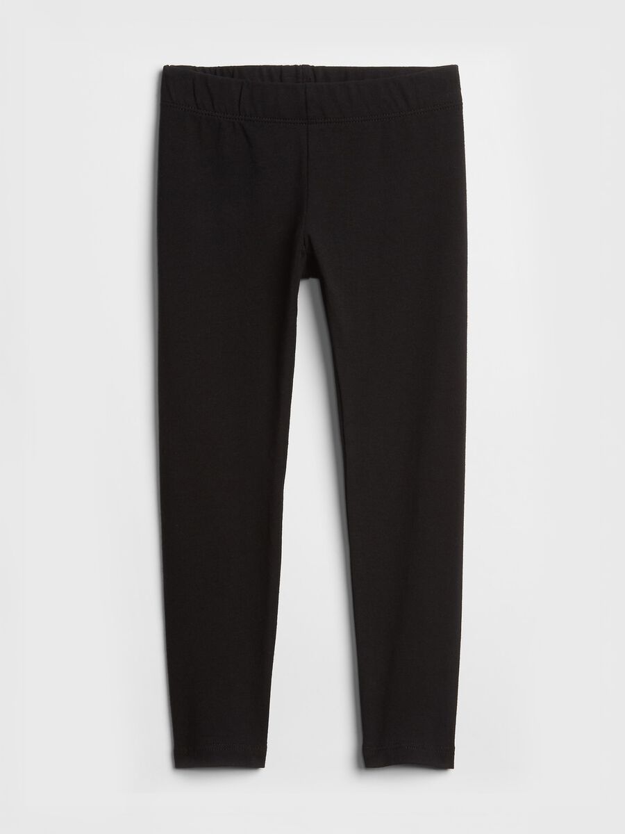 Leggings in cotone elasticizzato_0