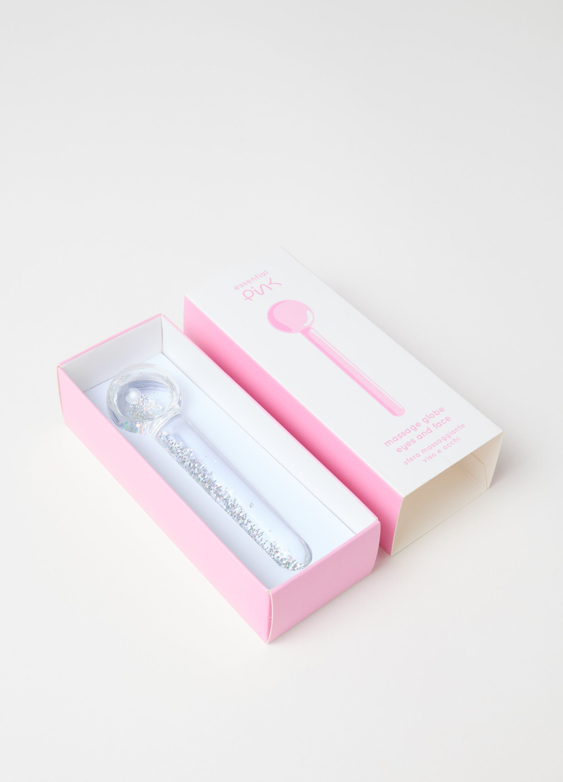 Massage sphere for face and eyes