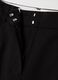 Black Wide Leg Trousers Regular Fit_5