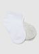 Multipack of multicolour cotton blend short socks for newborns_2