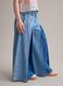 Girls' Pure Cotton Denim Super Wide Leg Jeans_2