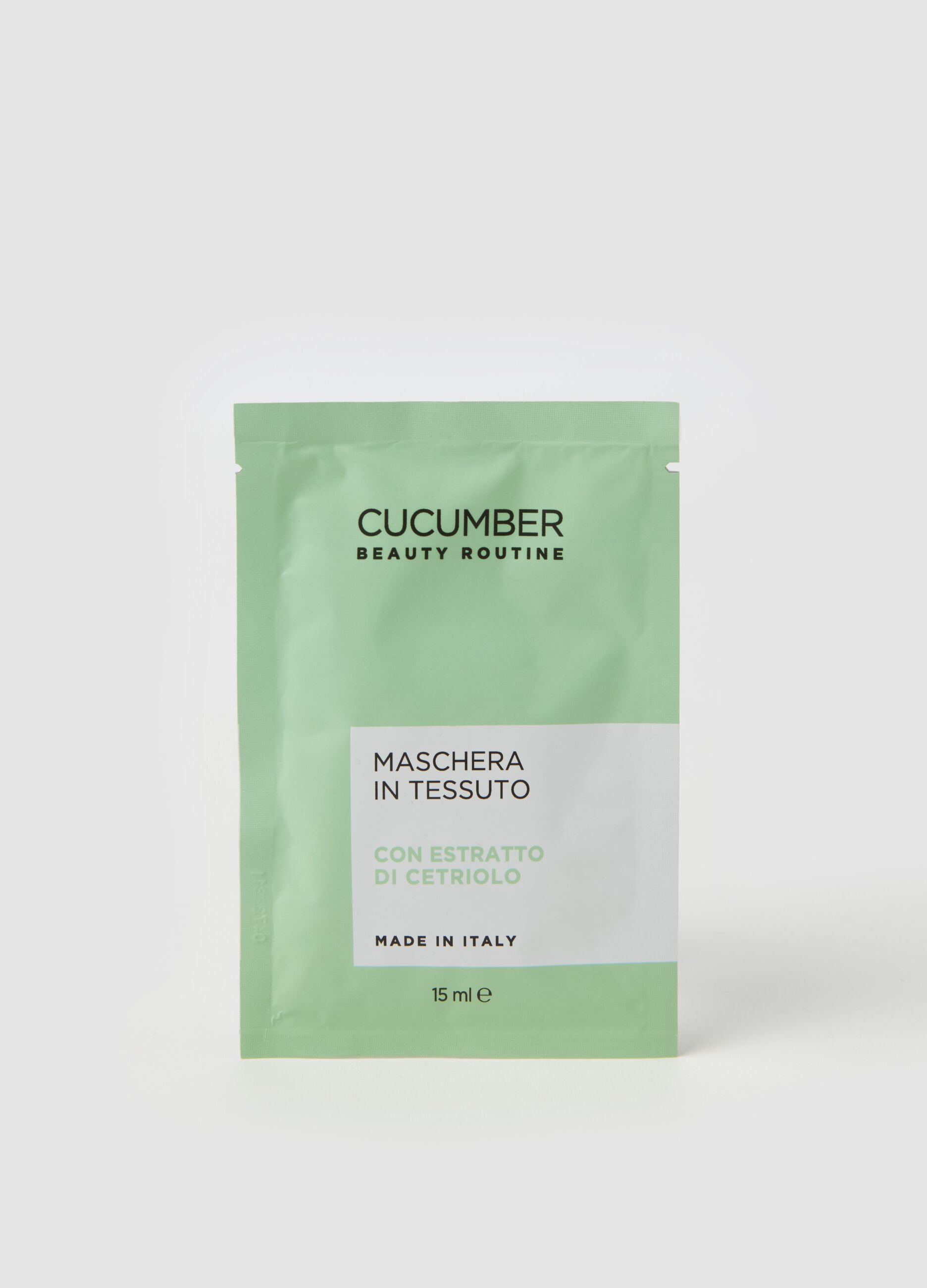 Cucumber fabric mask