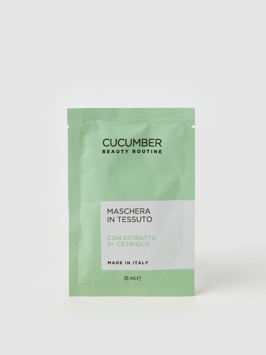 Cucumber fabric mask_0