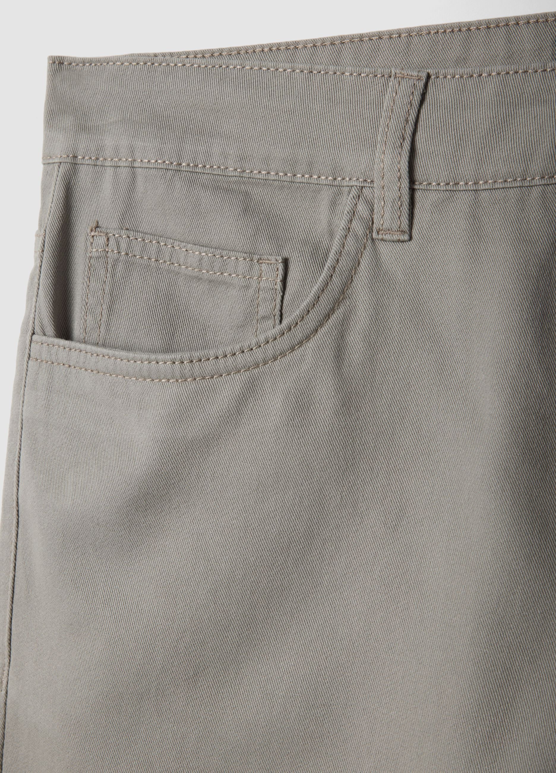Grey pure cotton shorts